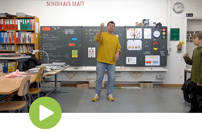 Der Tanzschritt Gucci wird im Unterricht mit Fokus auf Style und Rhythmus demonstriert – groove2grow MOVES Tutorial.