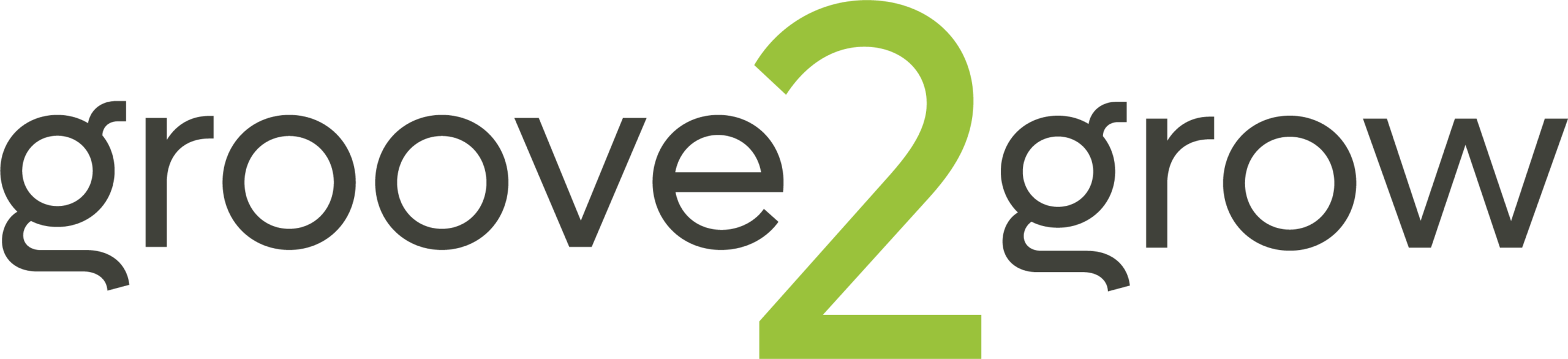 groove2grow Logo – Tanzpädagogik und Bewegung für Schulen (grüne Ziffer Zwei).
